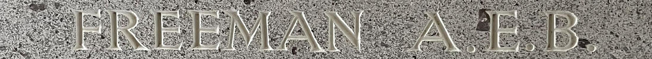 P/O Albert Eric Barley Freeman<br/><br /><br />missing August 31st, 1943<br /><br /><br />No Known Grave<br /><br /><br />Commemorated: Runnymede Memorial, Surrey, England<br /><br /><br />Panel 131